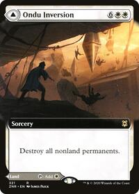 Ondu Inversion (Extended Art), Zendikar Rising