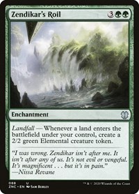 Zendikar's Roil, Commander: Zendikar Rising
