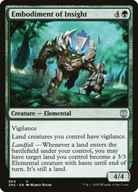 Embodiment of Insight, Commander: Zendikar Rising
