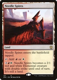 Needle Spires, Commander: Zendikar Rising