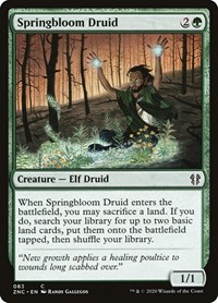 Springbloom Druid, Commander: Zendikar Rising
