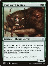 Tuskguard Captain, Commander: Zendikar Rising