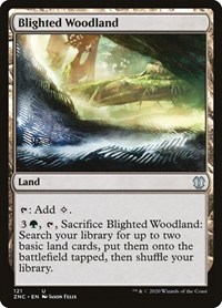 Blighted Woodland, Commander: Zendikar Rising