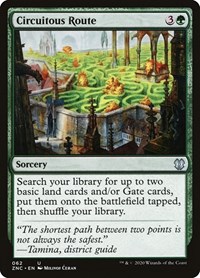 Circuitous Route, Commander: Zendikar Rising