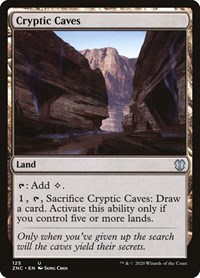 Cryptic Caves, Commander: Zendikar Rising