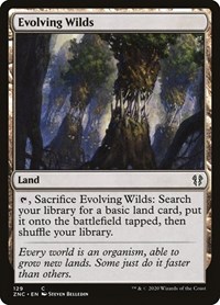 Evolving Wilds, Commander: Zendikar Rising