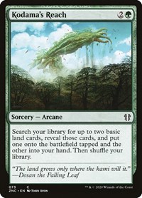 Kodama's Reach, Commander: Zendikar Rising