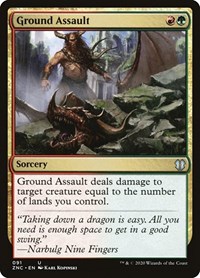 Ground Assault, Commander: Zendikar Rising