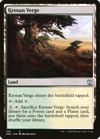 Krosan Verge, Commander: Zendikar Rising