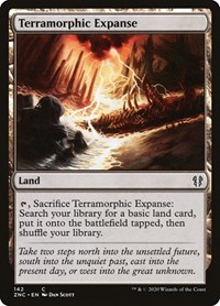 Terramorphic Expanse, Commander: Zendikar Rising