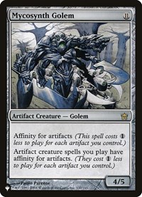Mycosynth Golem, The List Reprints