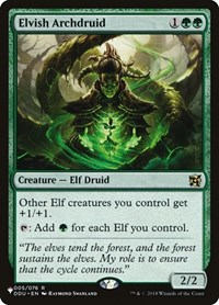 Elvish Archdruid, The List Reprints