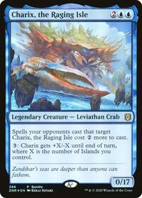 Charix, the Raging Isle (ZNR Bundle), Unique and Miscellaneous Promos