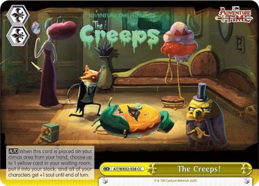 The Creeps!, Standard, front