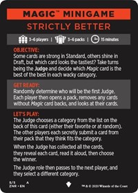 Magic Minigame: Strictly Better, Zendikar Rising