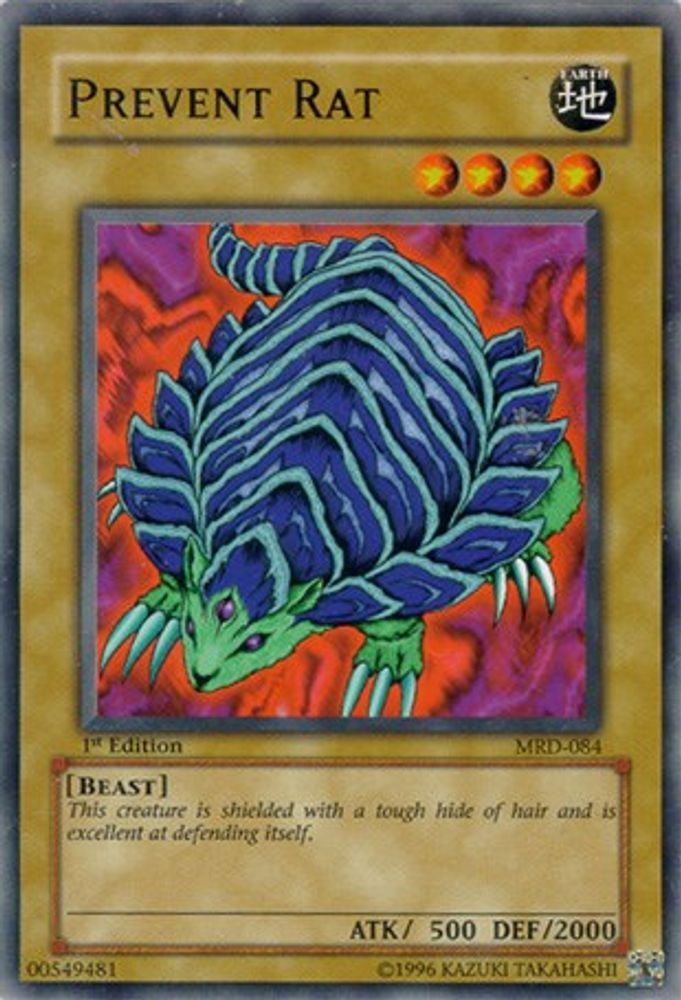 Prevent Rat, 1st-edition, front