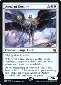 Angel of Destiny, Prerelease Cards
