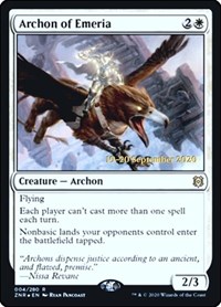 Archon of Emeria, Prerelease Cards