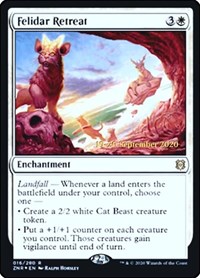 Felidar Retreat, Prerelease Cards