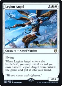 Legion Angel, Prerelease Cards
