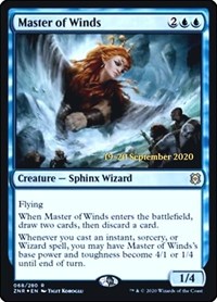 Master of Winds, Prerelease Cards
