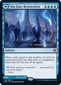Sea Gate Restoration, Prerelease Cards