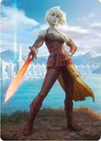 Nahiri, Heir of the Ancients Art Card (3/81), Art Series: Zendikar Rising