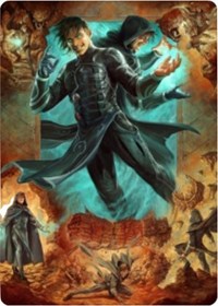Jace, Mirror Mage Art Card (2/81), Art Series: Zendikar Rising