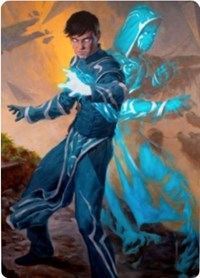 Jace, Mirror Mage Art Card (1/81), Art Series: Zendikar Rising