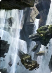 Island Art Card (10/81), Art Series: Zendikar Rising