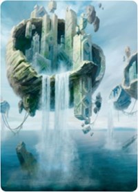 Island Art Card (11/81), Art Series: Zendikar Rising