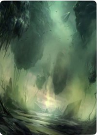 Swamp Art Card (13/81), Art Series: Zendikar Rising