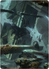 Swamp Art Card (15/81), Art Series: Zendikar Rising