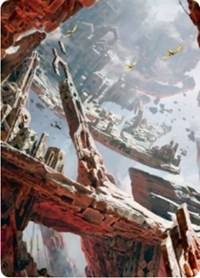 Mountain Art Card (18/81), Art Series: Zendikar Rising