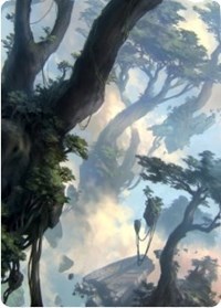Forest Art Card (19/81), Art Series: Zendikar Rising