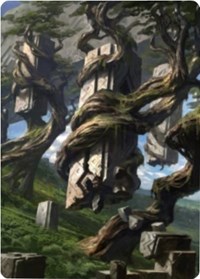 Forest Art Card (20/81), Art Series: Zendikar Rising
