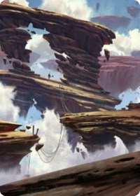 Boulderloft Pathway Art Card, Art Series: Zendikar Rising