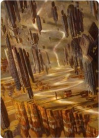 Brightclimb Pathway Art Card, Art Series: Zendikar Rising