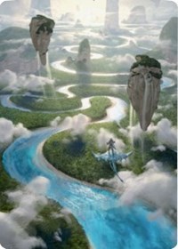Clearwater Pathway Art Card, Art Series: Zendikar Rising