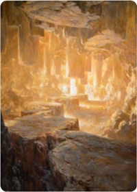 Pillarverge Pathway Art Card, Art Series: Zendikar Rising