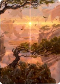 Windswept Heath Art Card, Art Series: Zendikar Rising