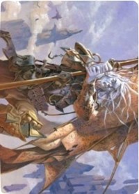 Sea Gate Banneret Art Card, Art Series: Zendikar Rising