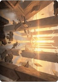 Skyclave Basilica Art Card, Art Series: Zendikar Rising