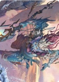Umara Wizard Art Card, Art Series: Zendikar Rising