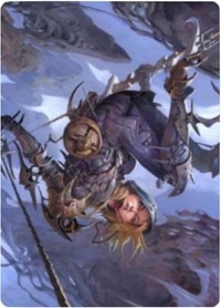 Blackbloom Rogue Art Card, Art Series: Zendikar Rising