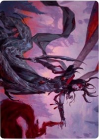 Drana, the Last Bloodchief Art Card, Art Series: Zendikar Rising