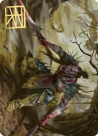 Highborn Vampire Art Card (Gold-Stamped Signature), Art Series: Zendikar Rising