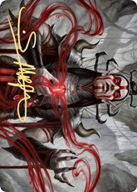 Malakir Blood-Priest Art Card (Gold-Stamped Signature), Art Series: Zendikar Rising