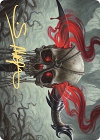 Mind Carver Art Card (Gold-Stamped Signature), Art Series: Zendikar Rising