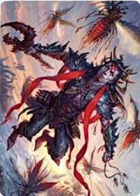 Scion of the Swarm Art Card, Art Series: Zendikar Rising